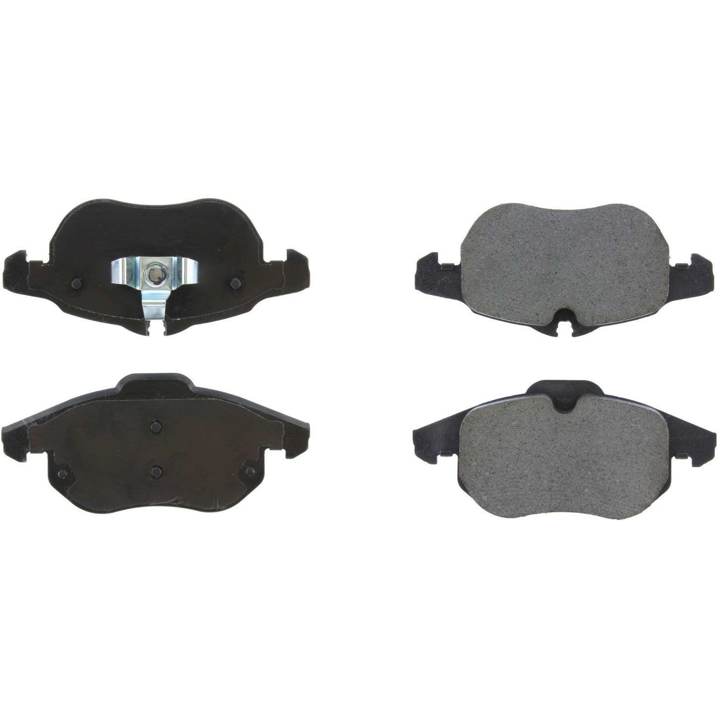 StopTech Street Brake Pads; Front With Shims