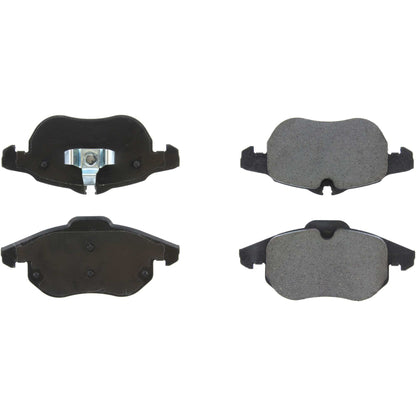 StopTech Street Brake Pads; Front With Shims