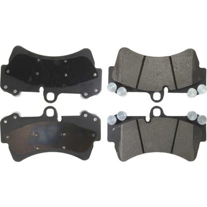 StopTech Street Brake Pads; Front With Shims