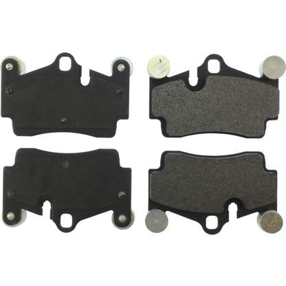 StopTech Street Brake Pads; Rear With Shims