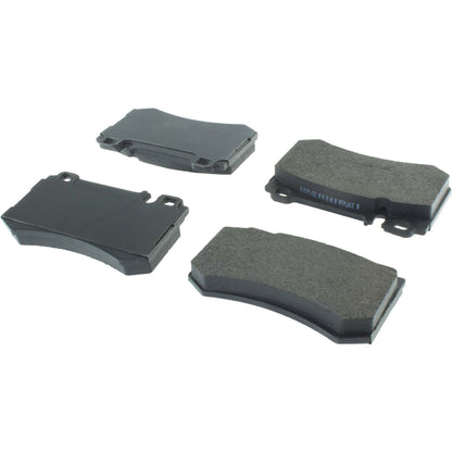 StopTech Street Brake Pads; Rear With Shims And Hardware