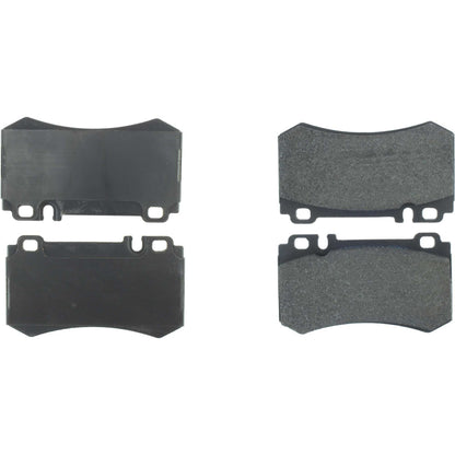 StopTech Street Brake Pads; Rear With Shims And Hardware