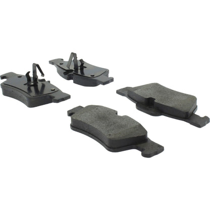 StopTech Street Brake Pads; Rear With Shims