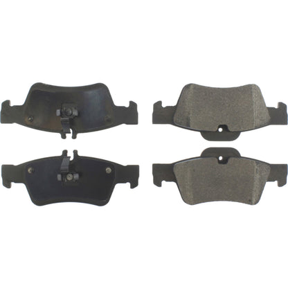 StopTech Street Brake Pads; Rear With Shims