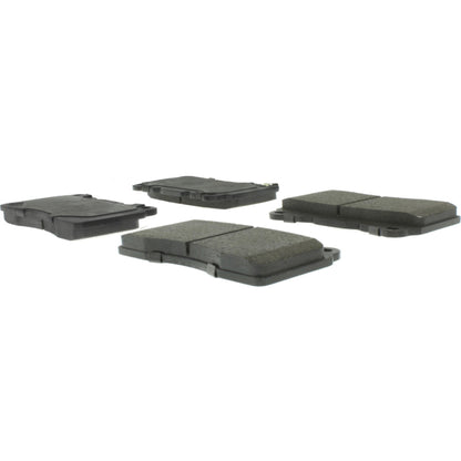 StopTech Street Brake Pads; Front, Rear With Shims