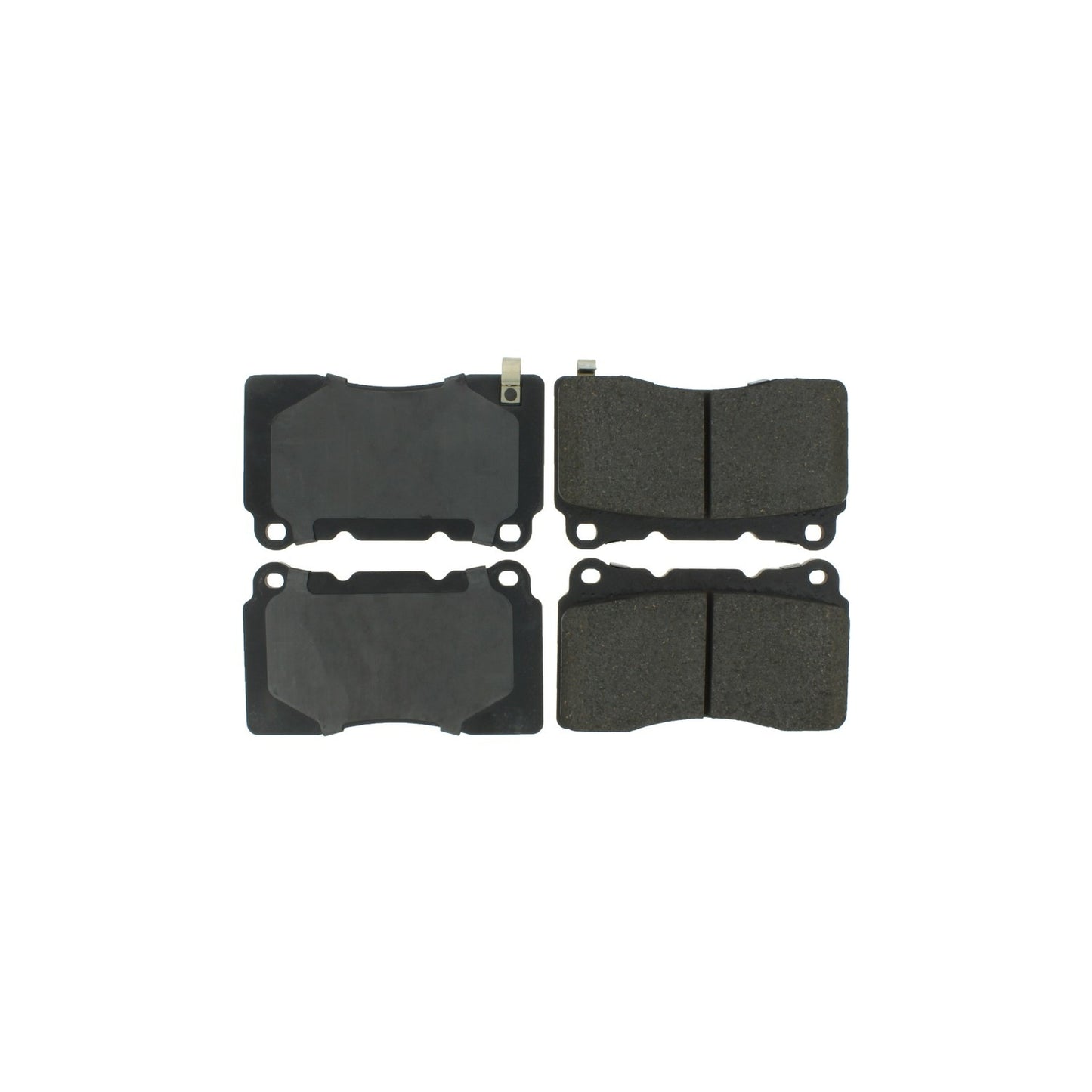 StopTech Street Brake Pads; Front, Rear With Shims