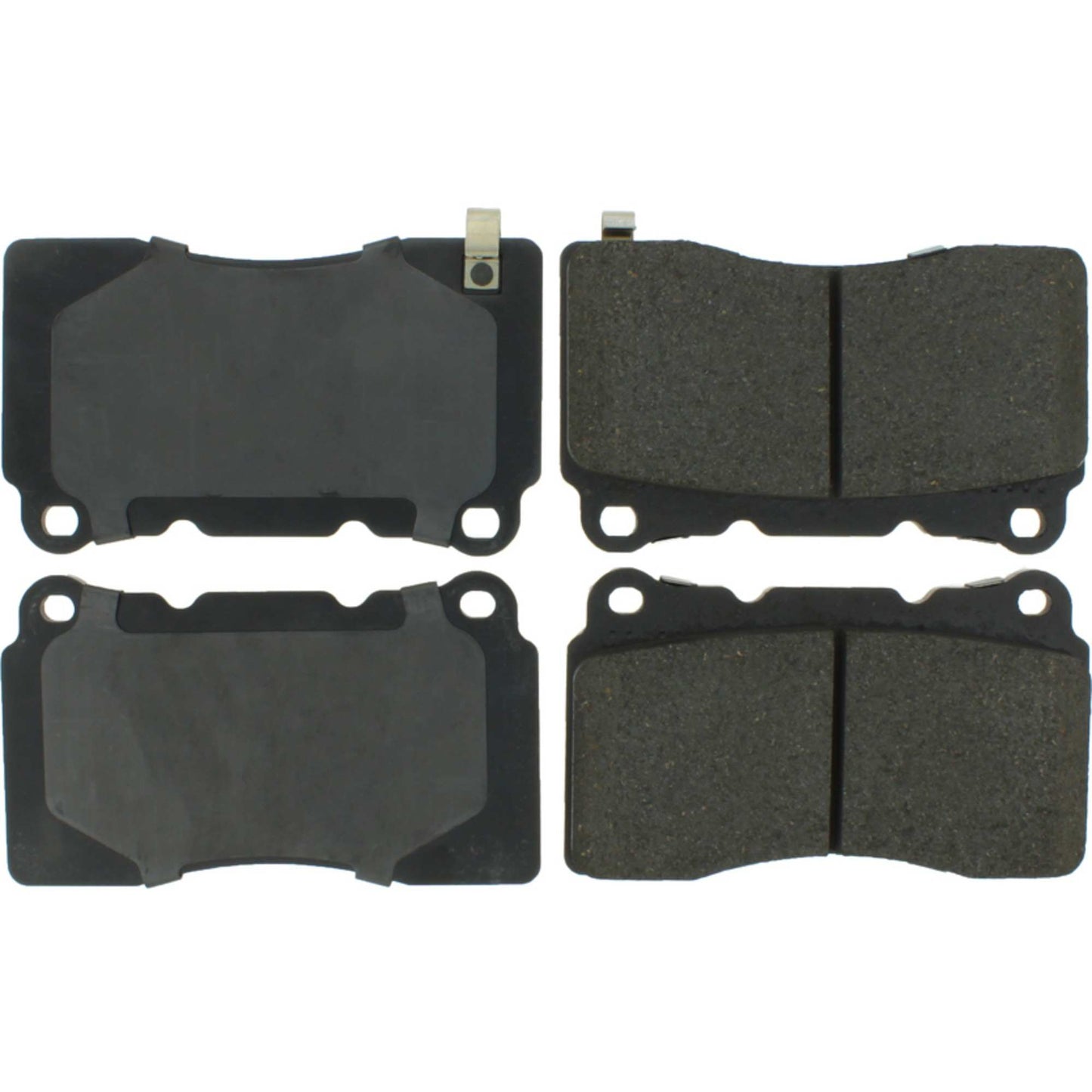 StopTech Street Brake Pads; Front, Rear With Shims