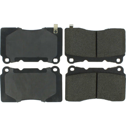 StopTech Street Brake Pads; Front, Rear With Shims