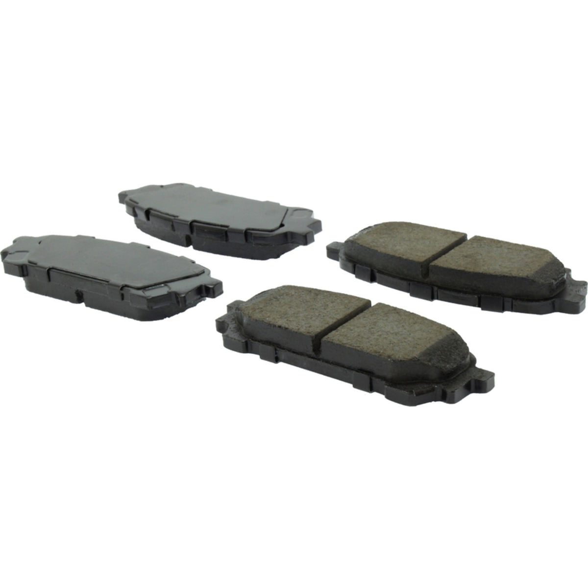 StopTech Street Brake Pads; Rear With Shims