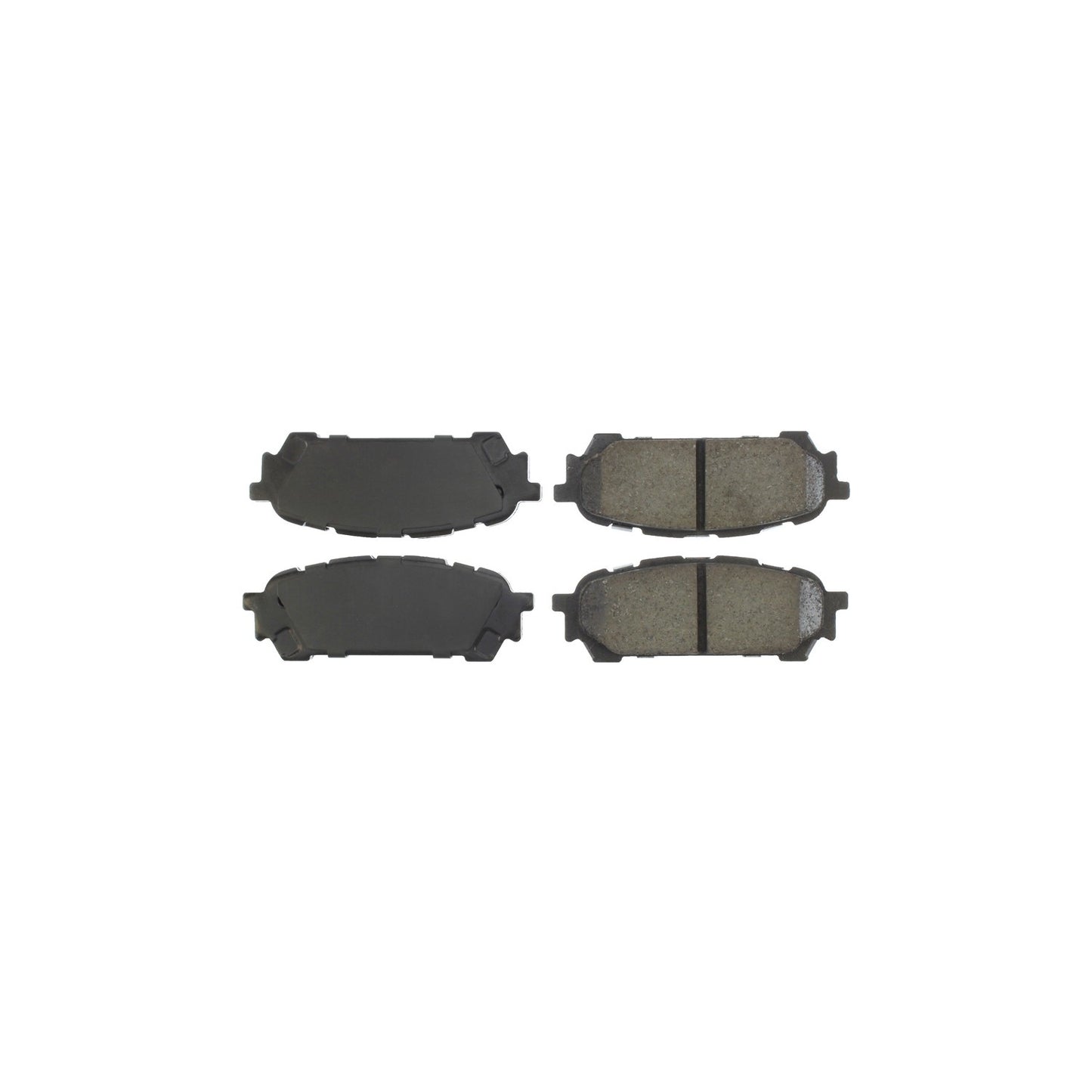 StopTech Street Brake Pads; Rear With Shims