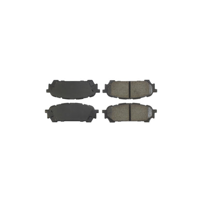 StopTech Street Brake Pads; Rear With Shims