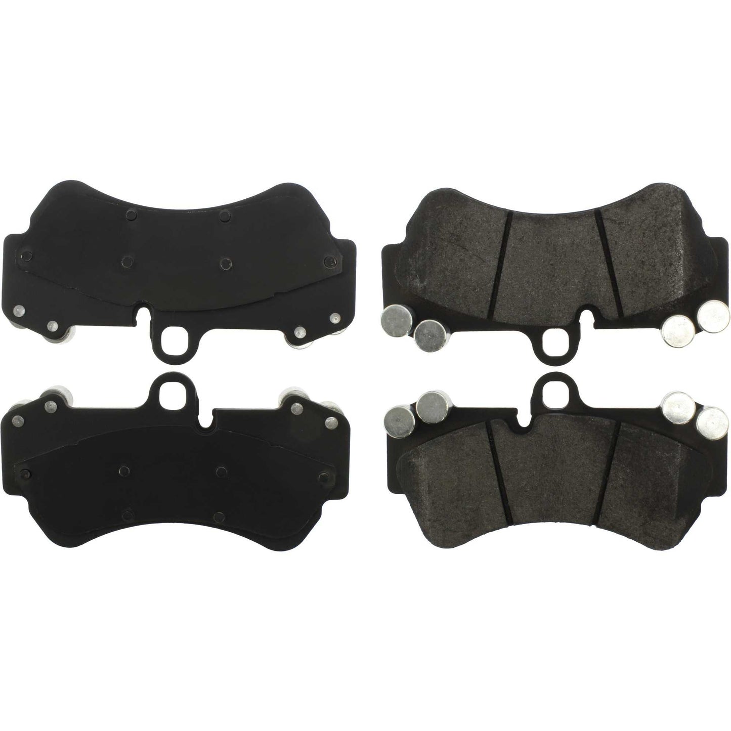 StopTech Street Brake Pads; Front With Shims And Hardware