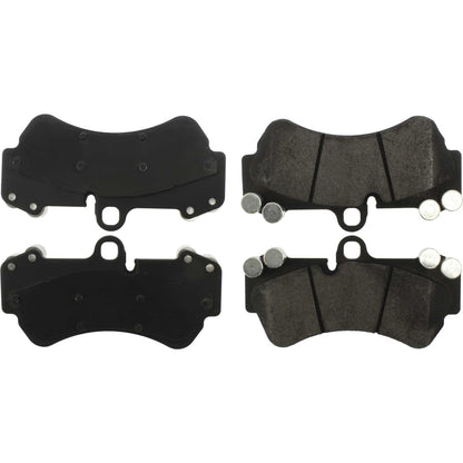 StopTech Street Brake Pads; Front With Shims And Hardware
