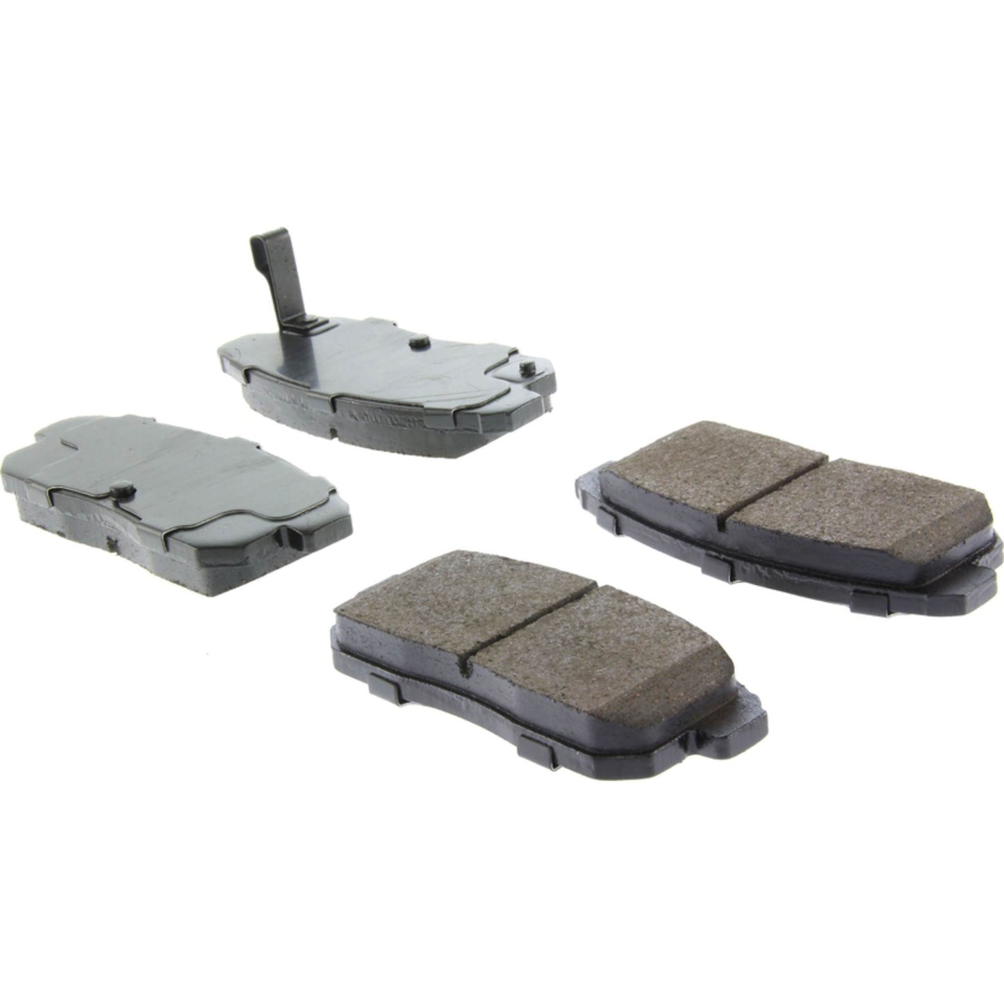 StopTech Street Brake Pads; Rear With Shims