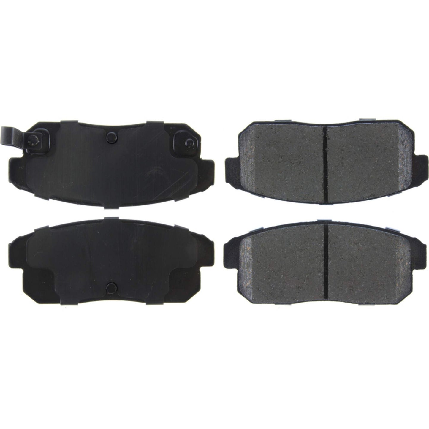 StopTech Street Brake Pads; Rear With Shims