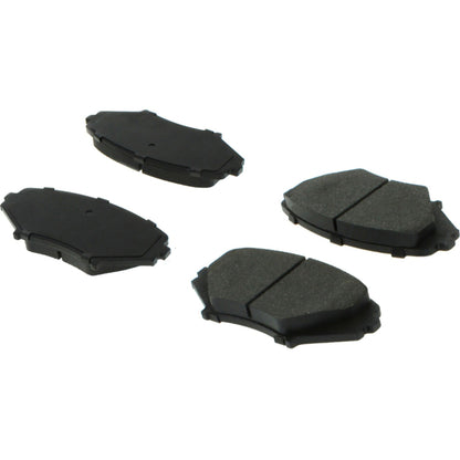 StopTech Street Brake Pads; Front With Shims