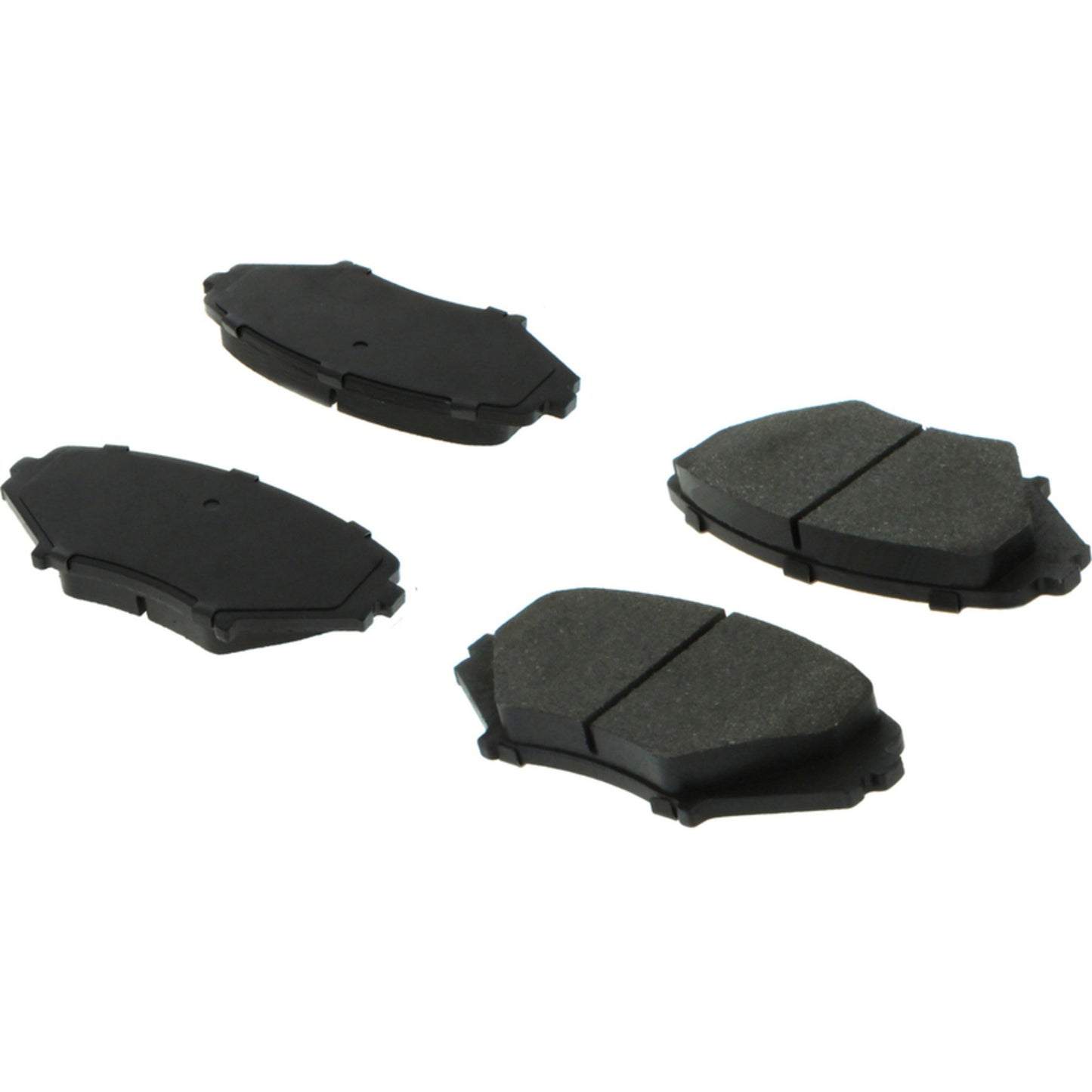 StopTech Street Brake Pads; Front With Shims