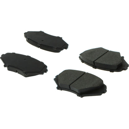 StopTech Street Brake Pads; Front With Shims