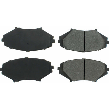 StopTech Street Brake Pads; Front With Shims