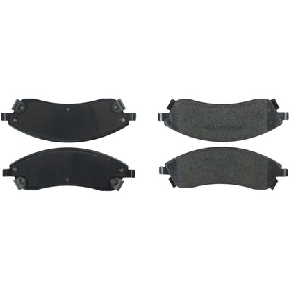 StopTech Street Brake Pads; Front With Shims