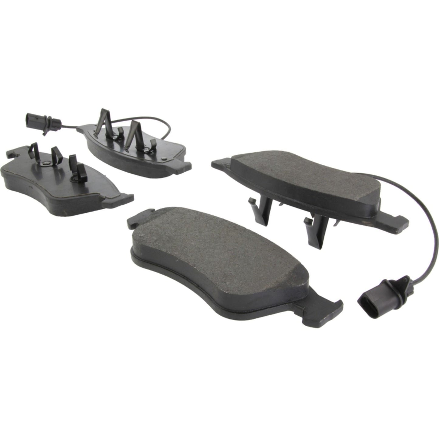 StopTech Street Brake Pads; Front With Shims
