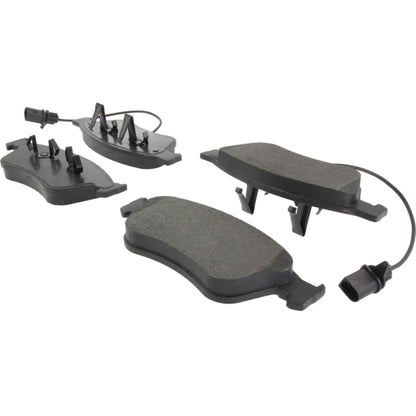 StopTech Street Brake Pads; Front With Shims