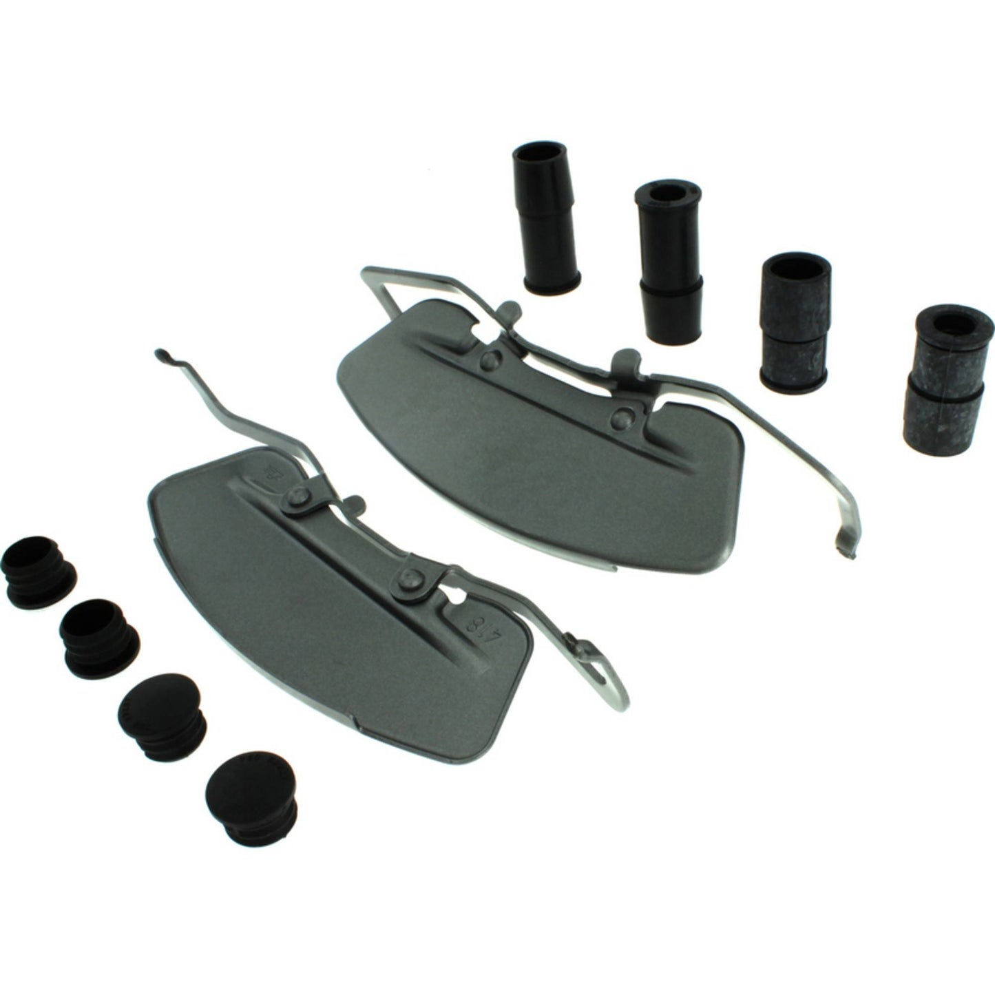 StopTech Street Brake Pads; Front With Shims