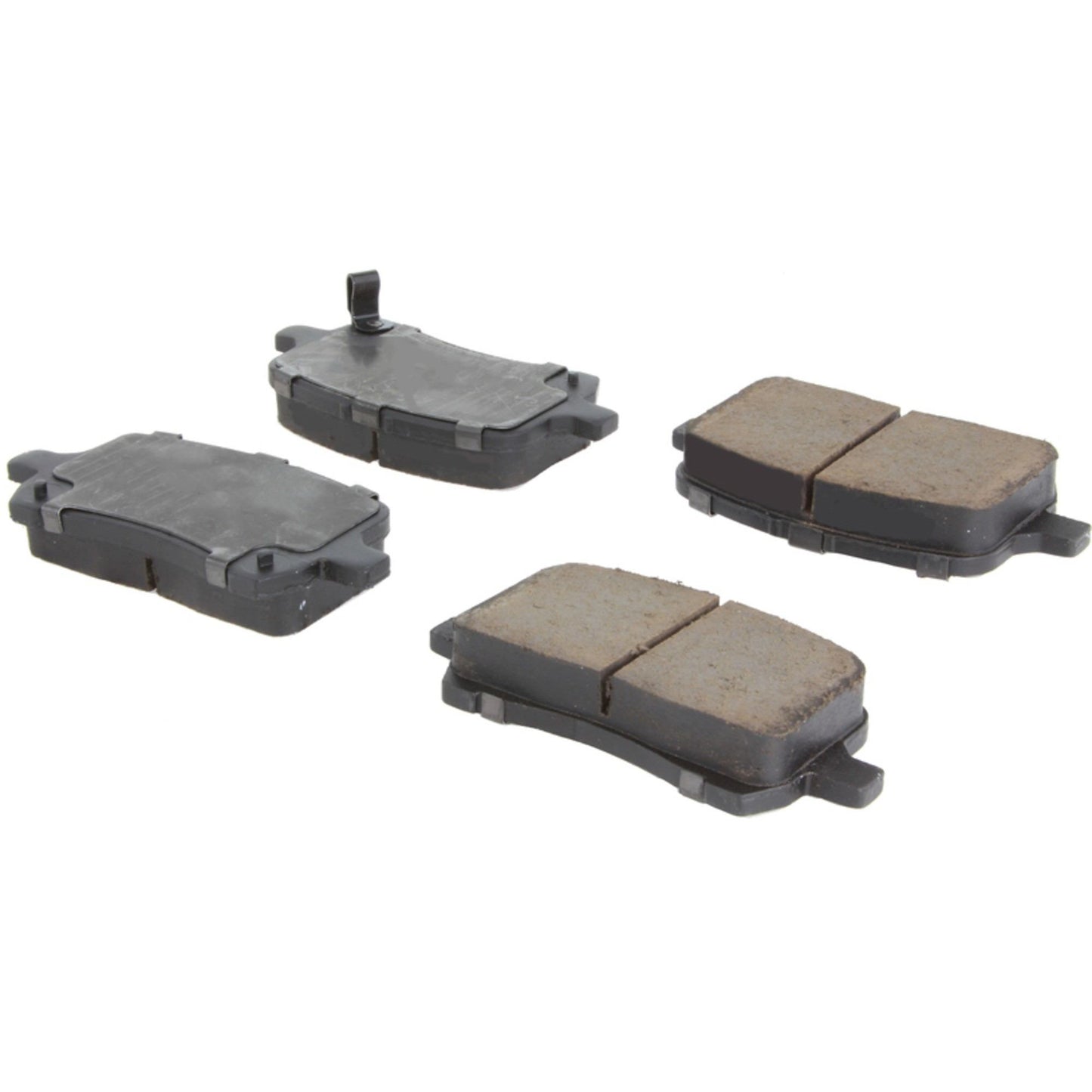 StopTech Street Brake Pads; Front With Shims