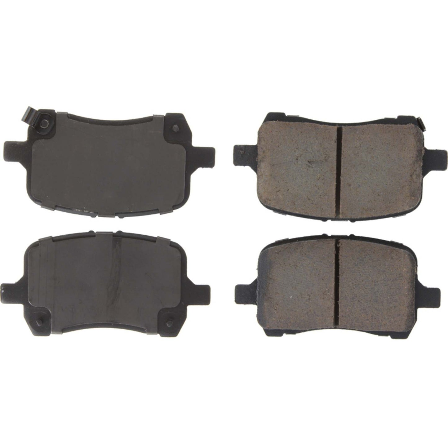 StopTech Street Brake Pads; Front With Shims