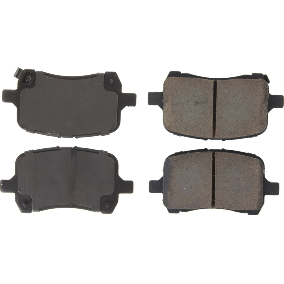StopTech Street Brake Pads; Front With Shims