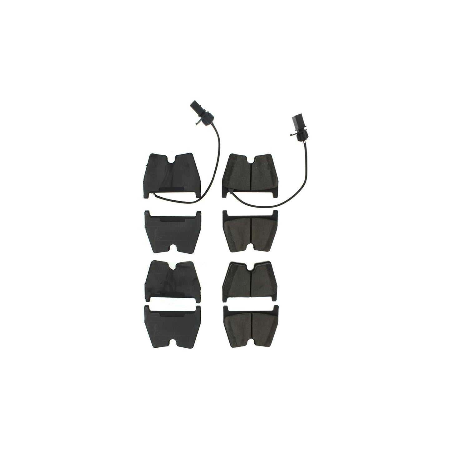 StopTech Street Brake Pads; Front With Shims