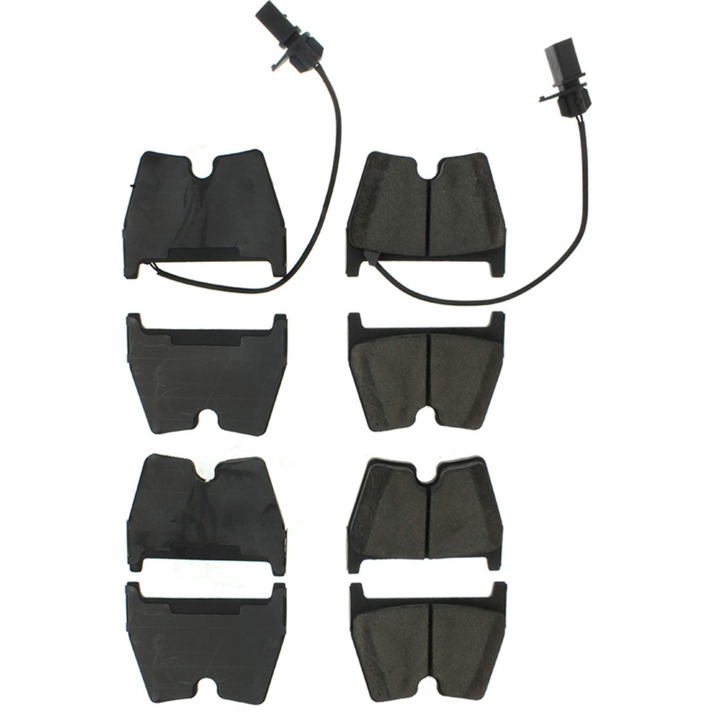 StopTech Street Brake Pads; Front With Shims