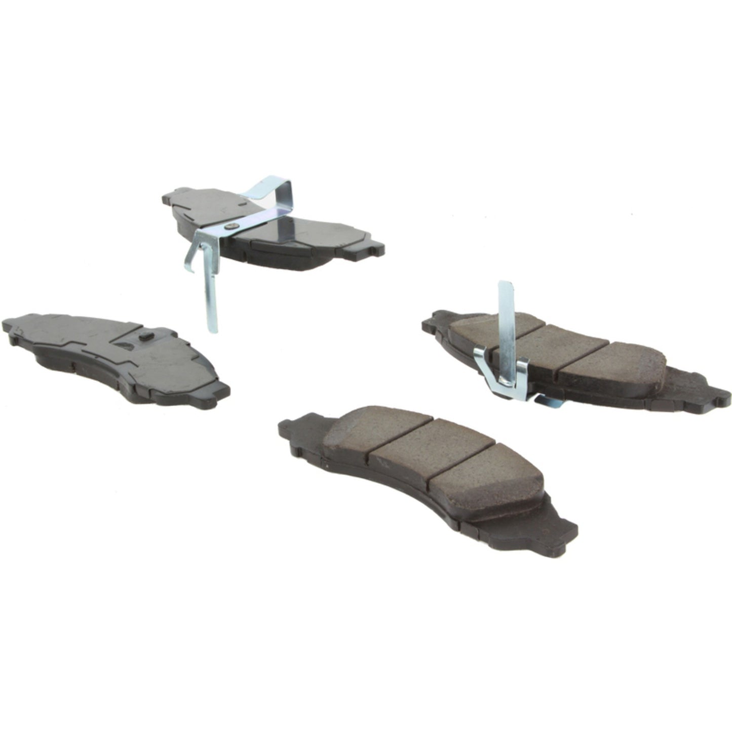 StopTech Street Brake Pads; Front With Shims