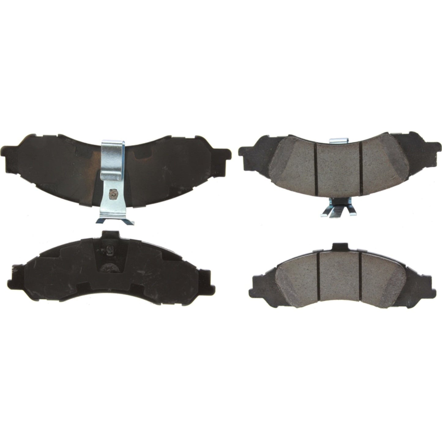 StopTech Street Brake Pads; Front With Shims