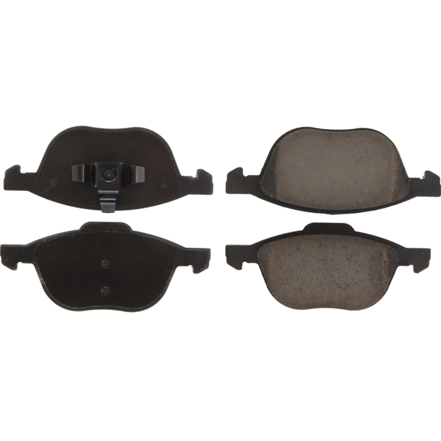 StopTech Street Brake Pads; Front With Shims