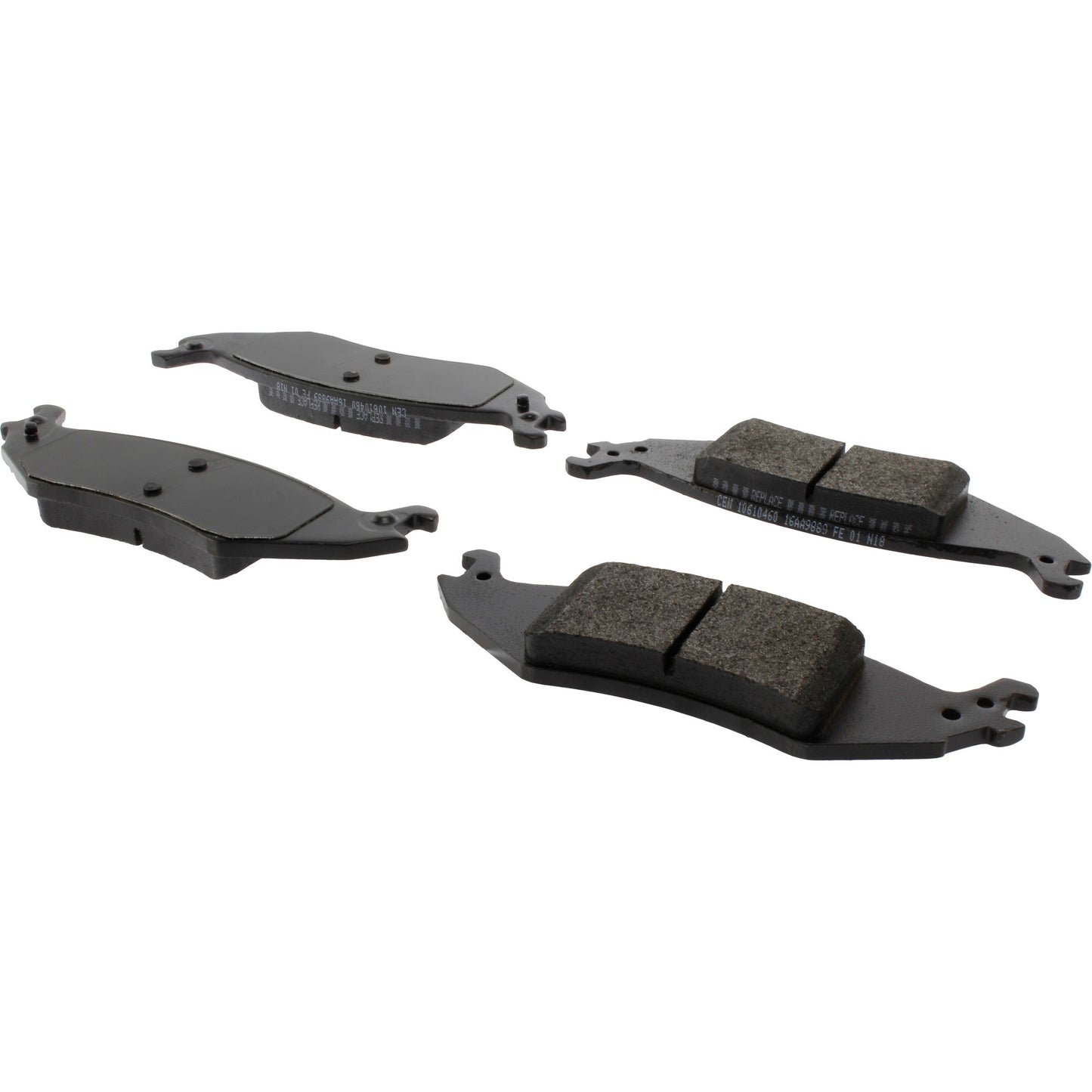 StopTech Street Brake Pads With Shims