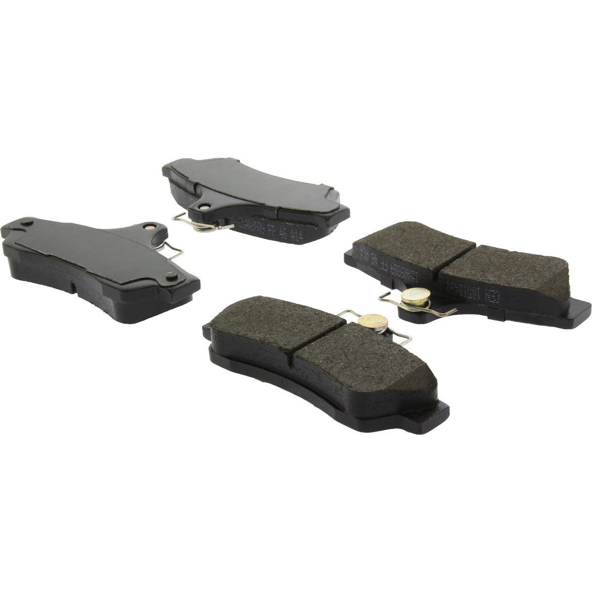 StopTech Street Brake Pads; Rear With Shims And Hardware