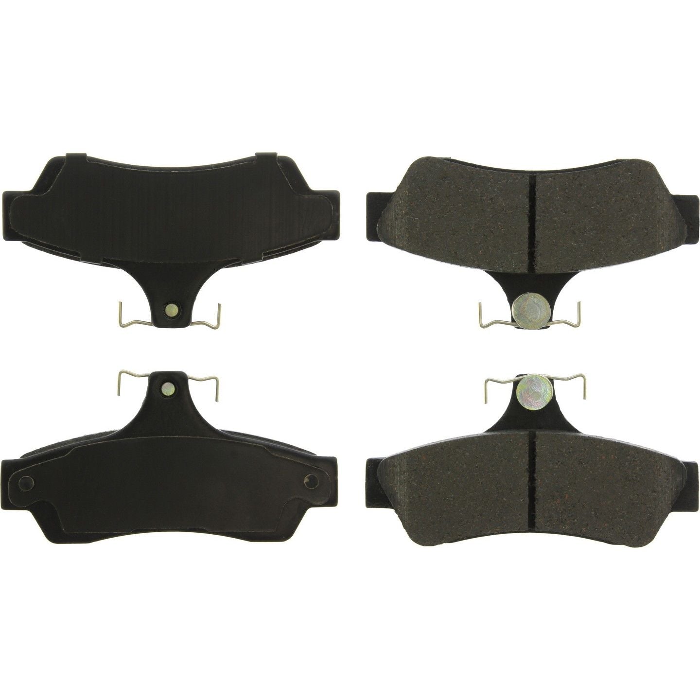 StopTech Street Brake Pads; Rear With Shims And Hardware
