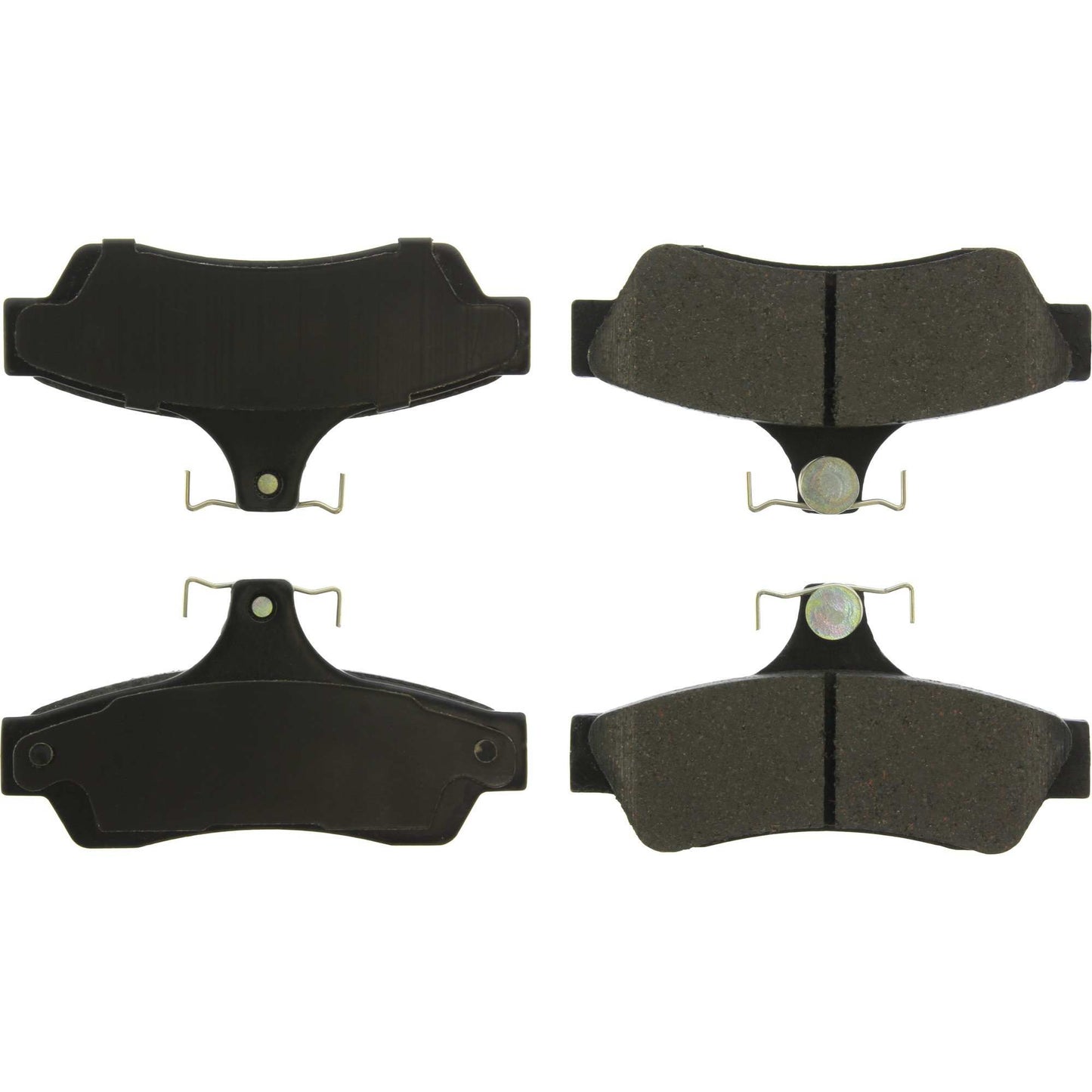 StopTech Street Brake Pads; Rear With Shims And Hardware