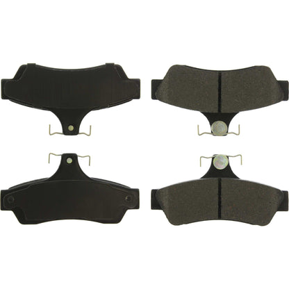 StopTech Street Brake Pads; Rear With Shims And Hardware