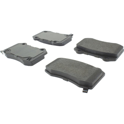 StopTech Street Brake Pads; Rear With Shims