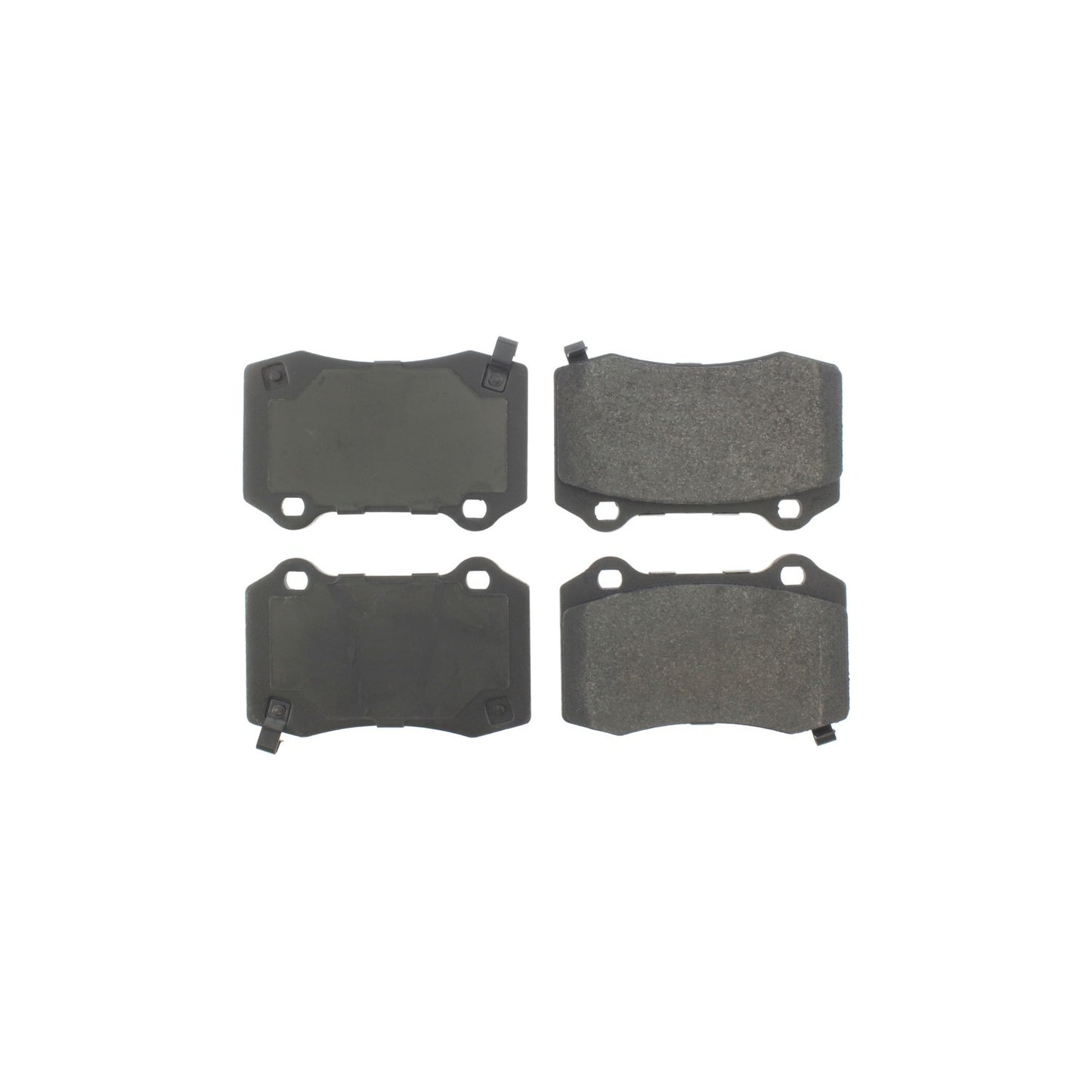StopTech Street Brake Pads; Rear With Shims