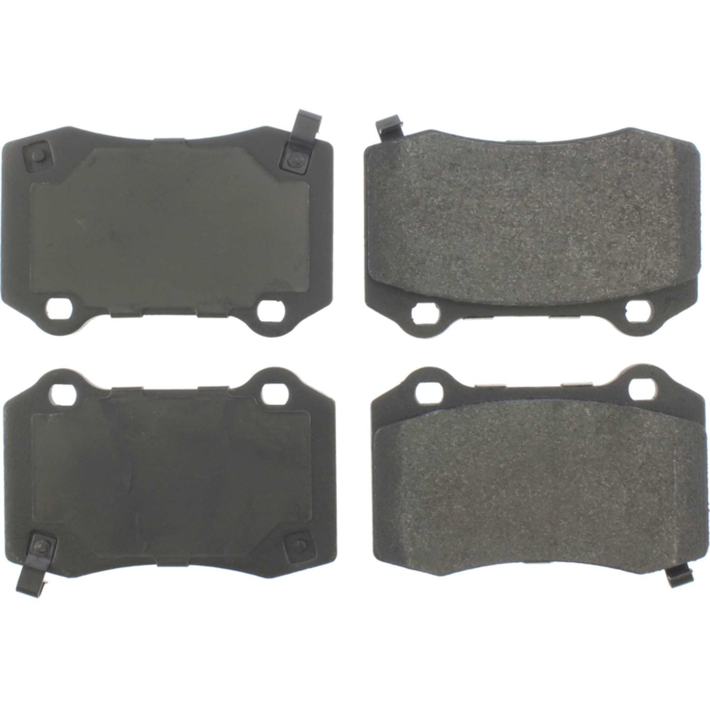 StopTech Street Brake Pads; Rear With Shims