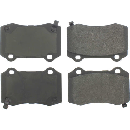 StopTech Street Brake Pads; Rear With Shims