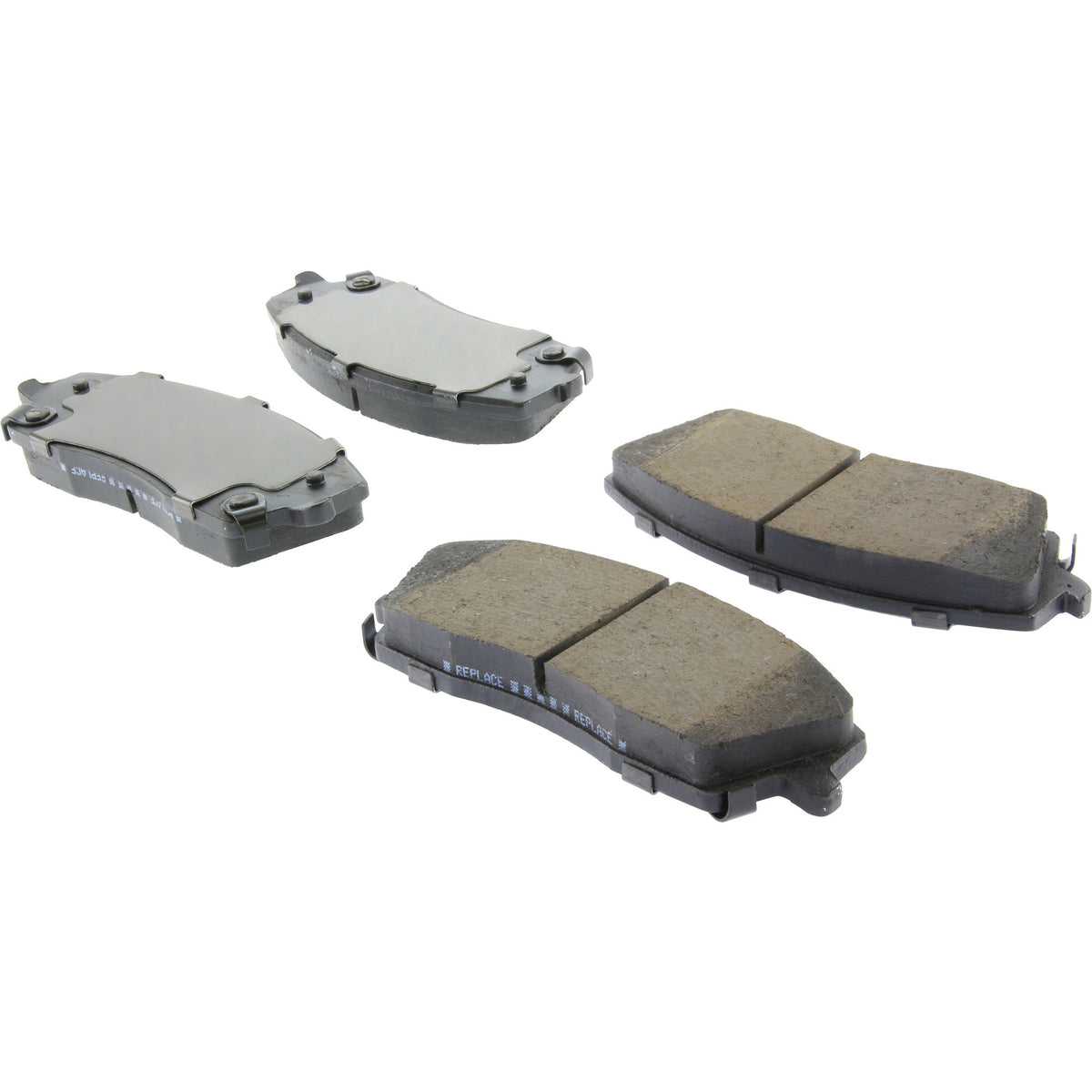 StopTech Street Brake Pads; Front With Shims