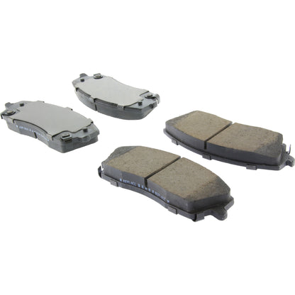 StopTech Street Brake Pads; Front With Shims