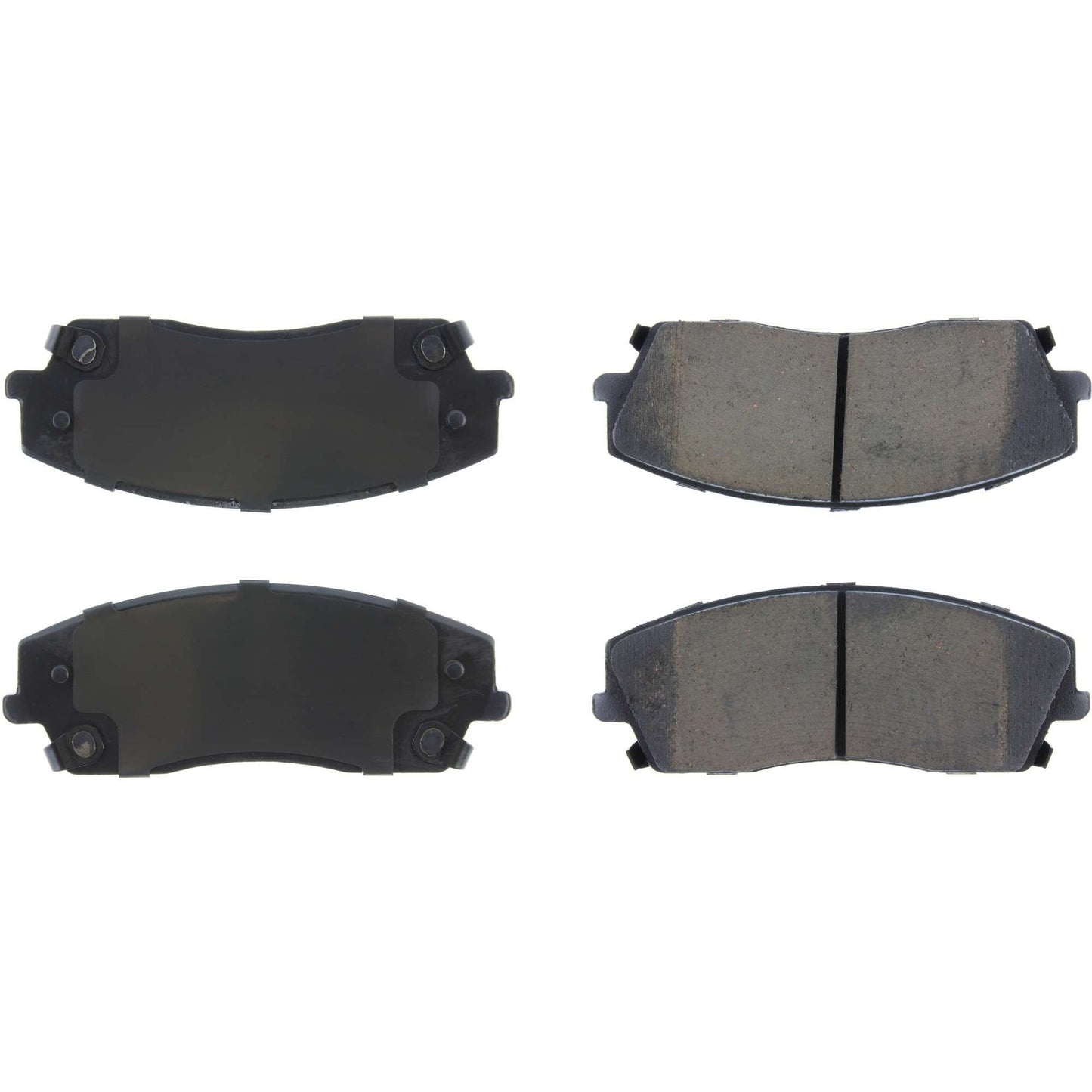 StopTech Street Brake Pads; Front With Shims
