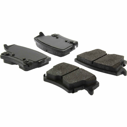 StopTech Street Brake Pads; Rear With Shims And Hardware