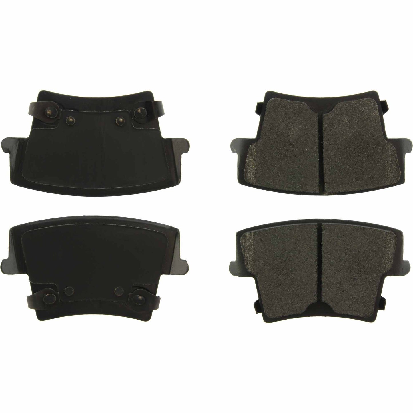 StopTech Street Brake Pads; Rear With Shims And Hardware