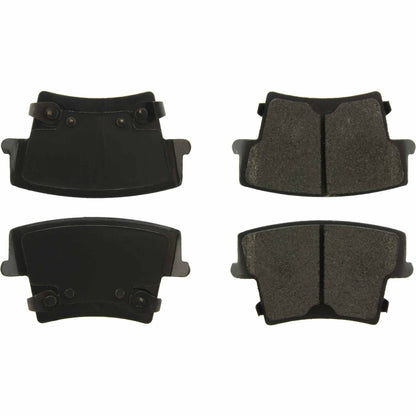 StopTech Street Brake Pads; Rear With Shims And Hardware
